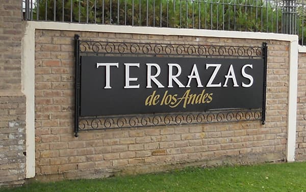 Terrazas de los Andes, ubicada en Luján de Cuyo, Mendoza, Argentina