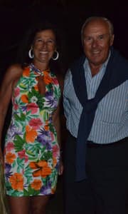 Doctora Jackeline Barreiro y esposo