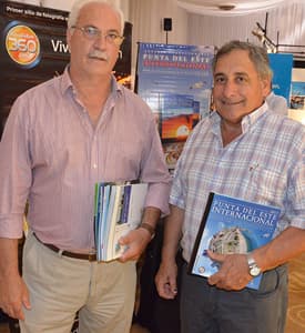 Arquitecto Julio Riela, director de Urbanismo de la Intendencia de Maldonado junto al Diputado Jorge Pérez