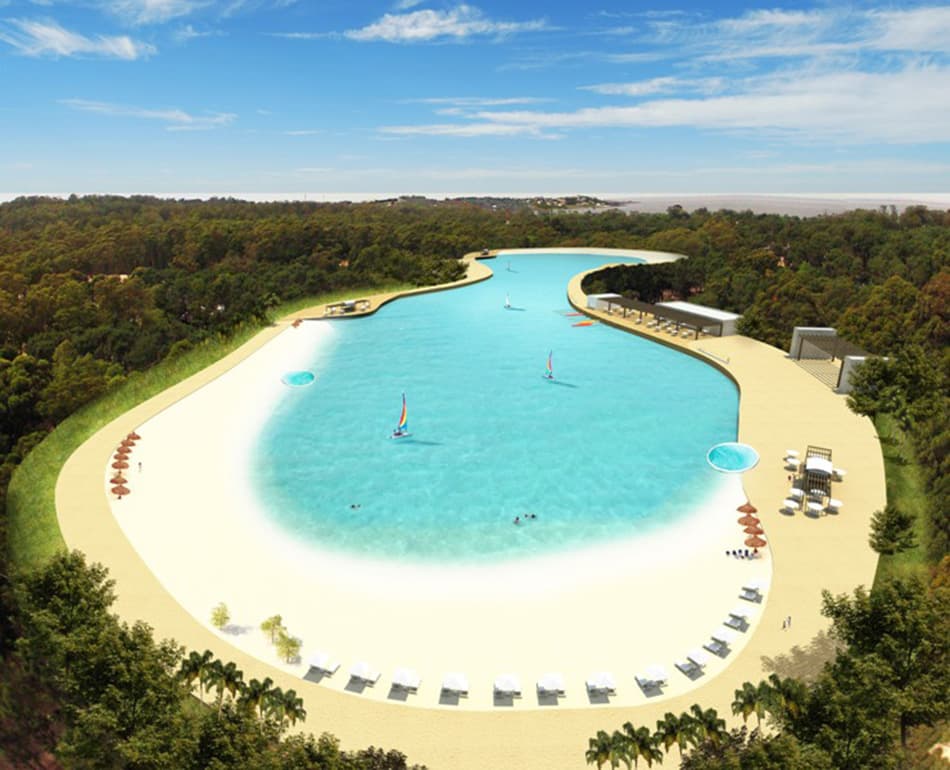 Grupo Solanas presentó la primera Laguna de Aguas Cristalinas