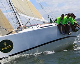 De las más increíbles y potentes embarcaciones participaron de la Copa Rolex