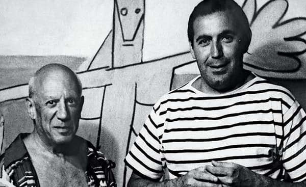 Pablo Picaso y Carlos Páez Vilaró