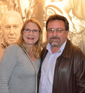 Maureen Griffin y Edgardo Gargano