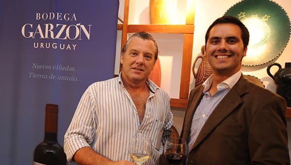 Gastón Solari junto a Fernando Martínez