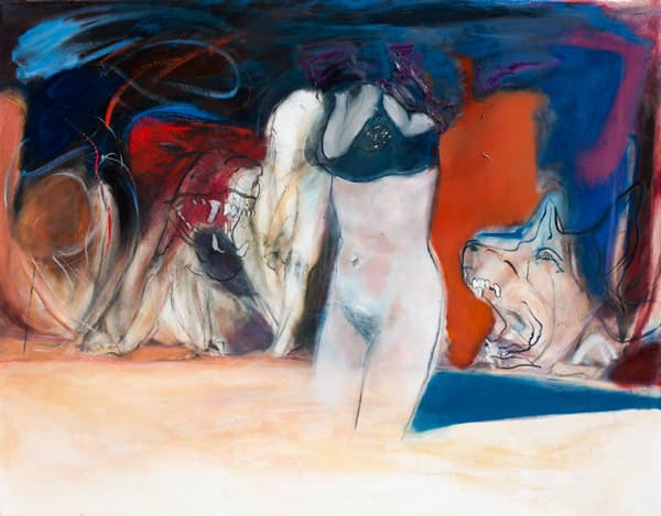 Caprichos de hembra tuvo la daga - Óleo sobre tela -  150 x 200 cm - 2012