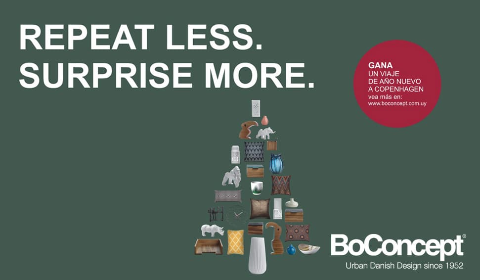 Gana un viaje de año nuevo a Copenhague <br>con BoConcept