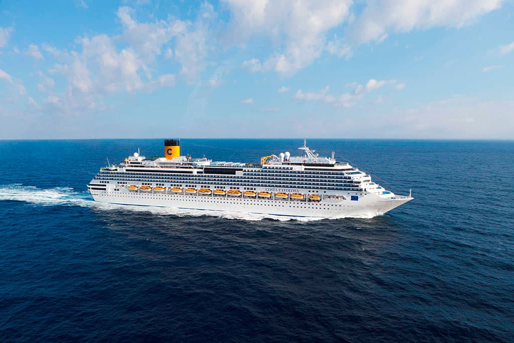 Costa Cruceros desde el Uruguay