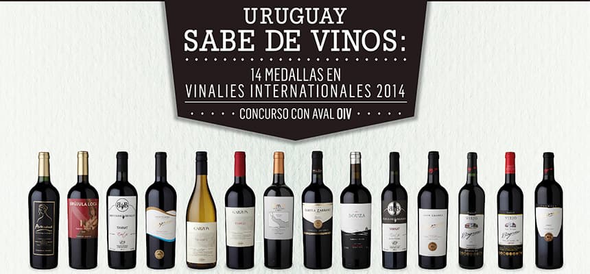 Uruguay sabe de vinos.