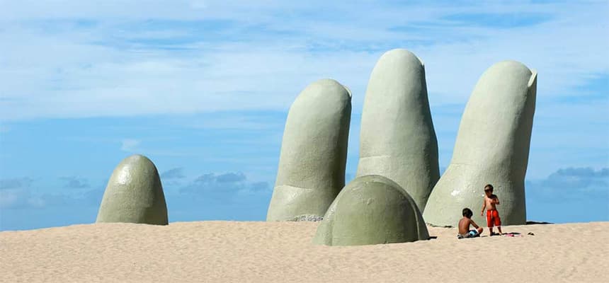 Punta del Este, principal destino turístico de Uruguay