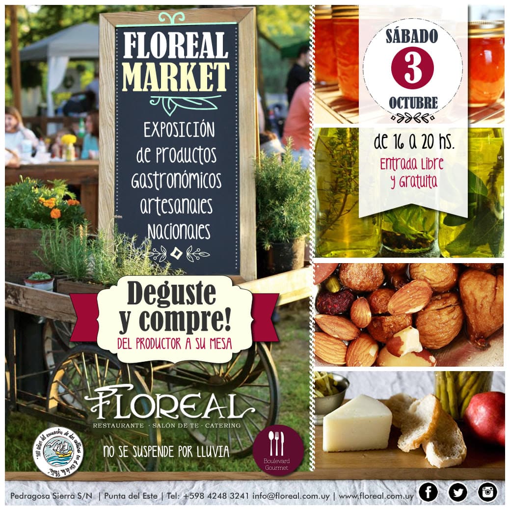 Floreal Market: productos sanos y naturales en Punta del Este