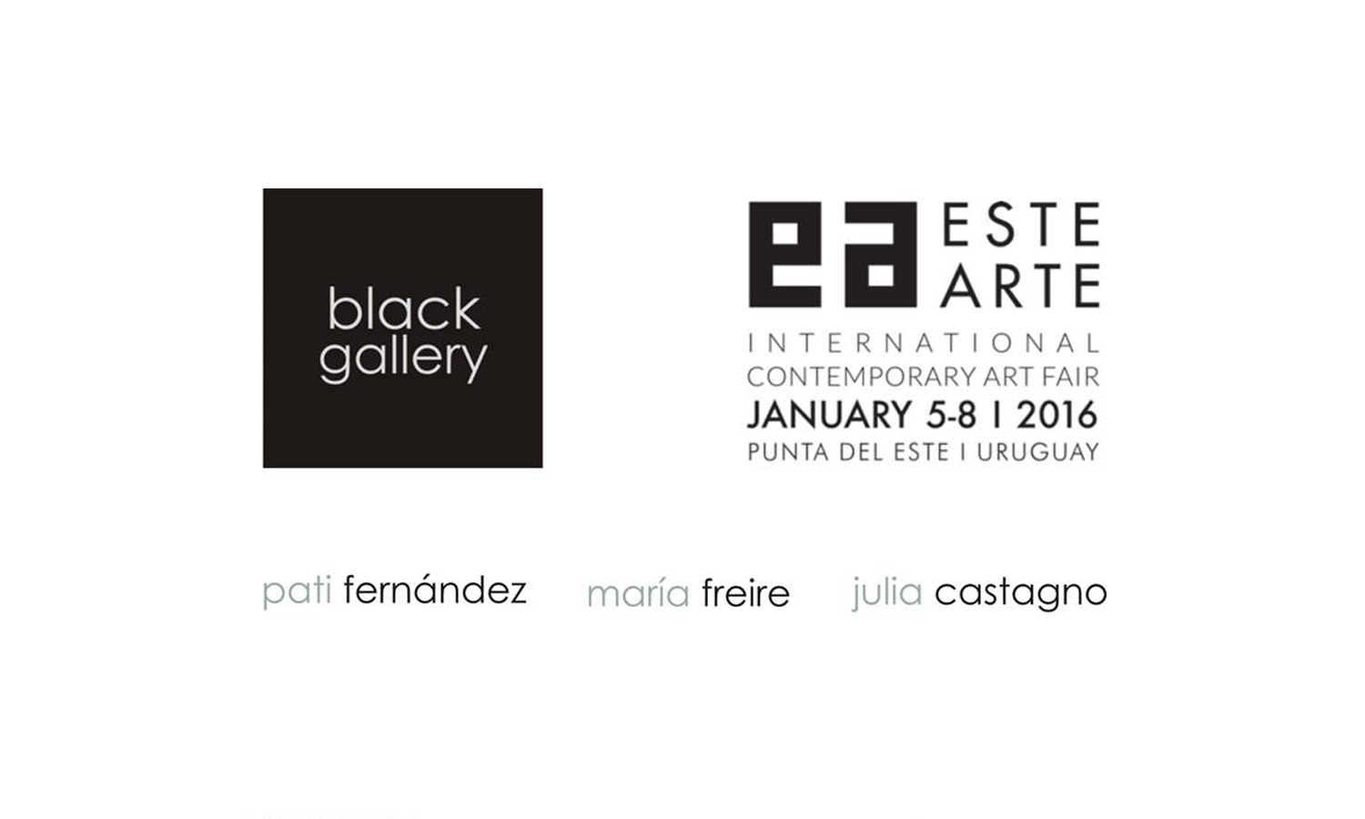 Black Gallery presente en ESTE ARTE 2016