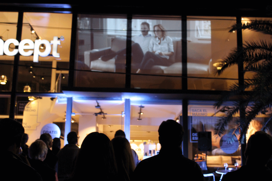 BoConcept presentó su estilo innovador en el estreno de The Fight