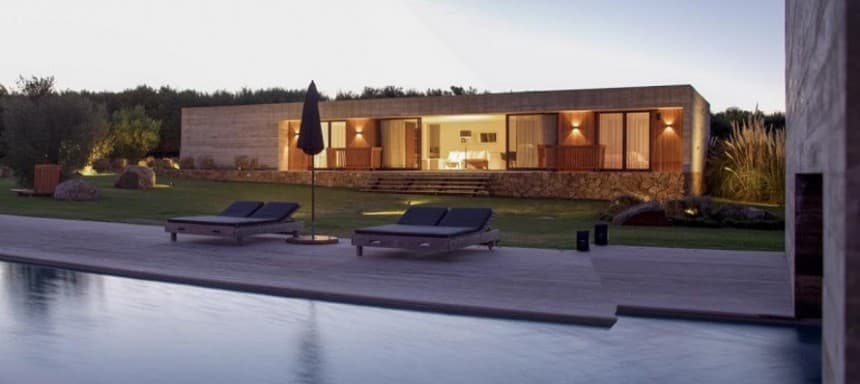 Lujosa casa rodeada de campo y a minutos del mar (Foto: terramar.com.uy)