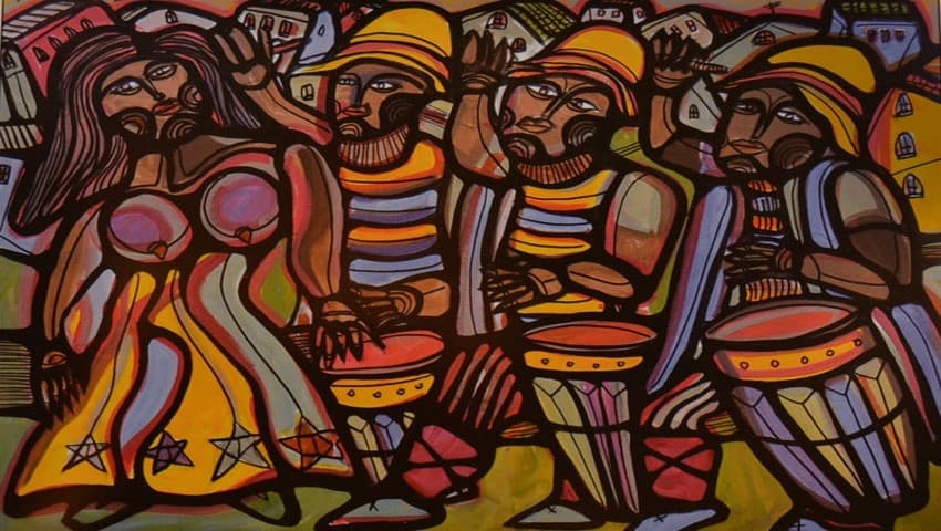 "Llegan los tambores"