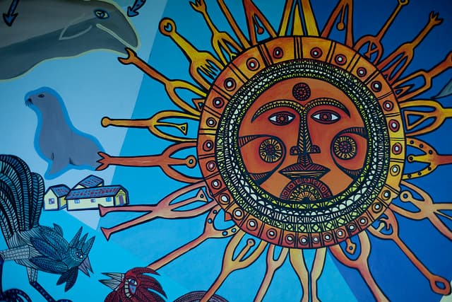 Arte Mural, Hotel Conrad.