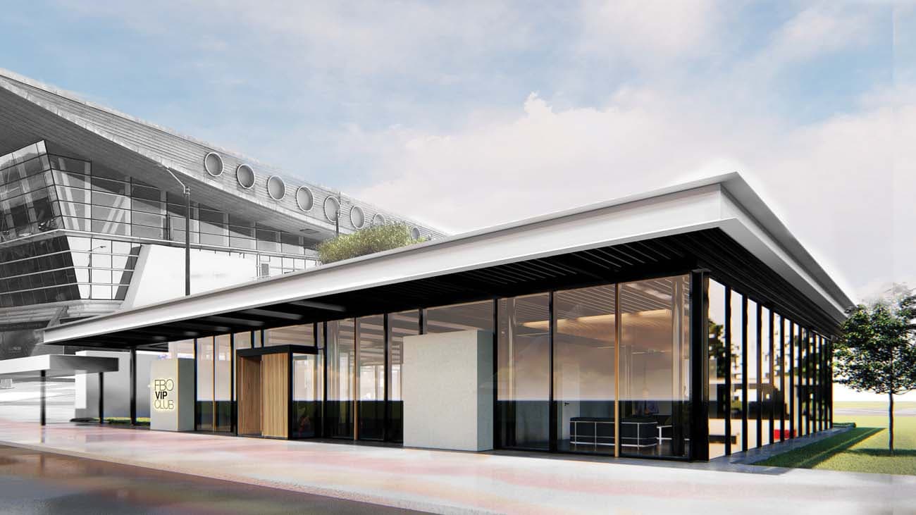 Nueva Terminal de Aviación Privada Laguna del Sauce