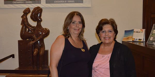 Serrana Prunell, Directora Museo Ralli y María Luisa Cordone, RRPP Museo Ralli, Directora y Conductora Radio Milenium