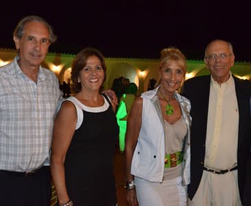 Jorge Batlle y se señora Mercedes Menafra y amigos