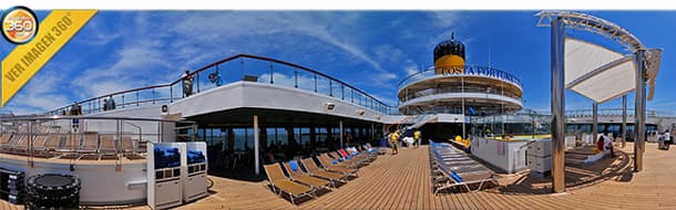 Conozca un crucero de Costa Cruceros desde su interior