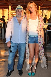 Féliz Abánades, CEO de Selenza, junto a Lara Bernasconi