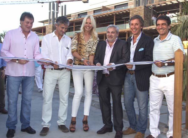 Gregorio Quintana (Alcalde San Carlos) – Martín Gómez Platero – Valeria Mazza – Félix Abánades– Alejandro Gravier – Martín Laventure (Alcalde Punta del Este)
