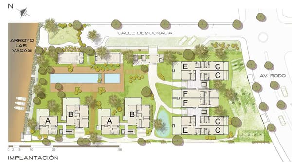 Plano general de implantación de las unidades