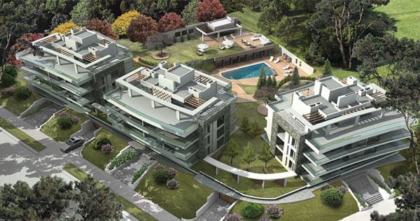 Proyecto Parc du Soleil, desarrollado por Société Immobilière Suisse