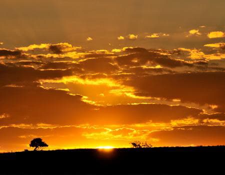 atardecer