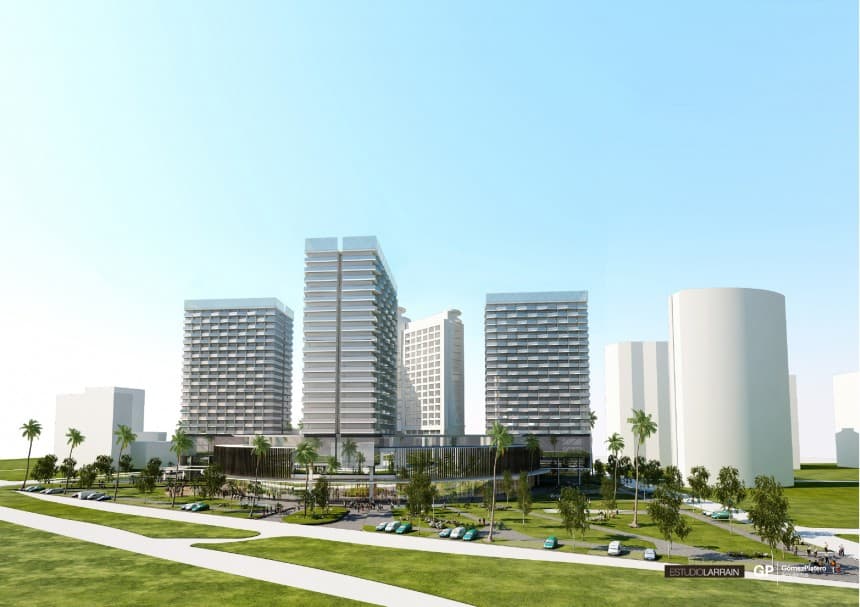 Imagen del Hotel Conrad una vez terminadas las obras