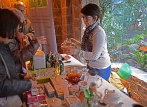 La tienda del té de Mónica Rodríguez en plena degustación