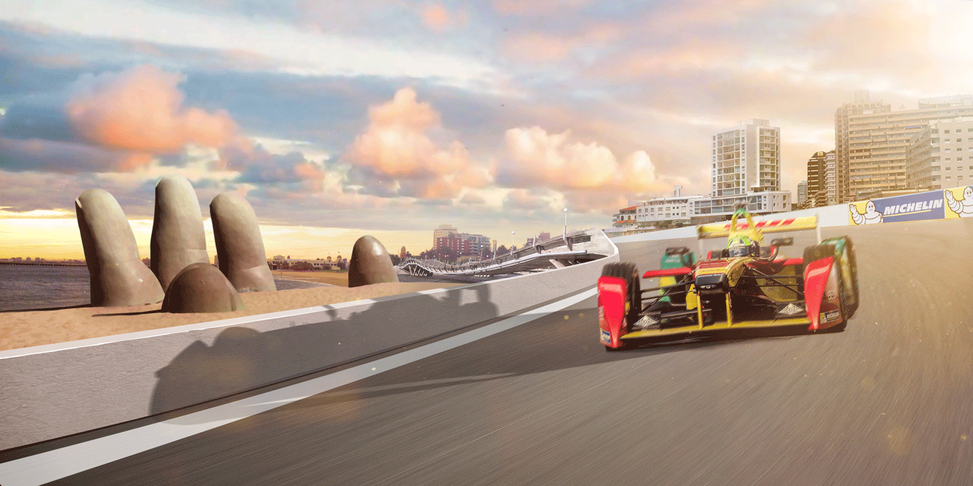 Punta del Este desplegó su glamour con el campeonato de Fórmula E