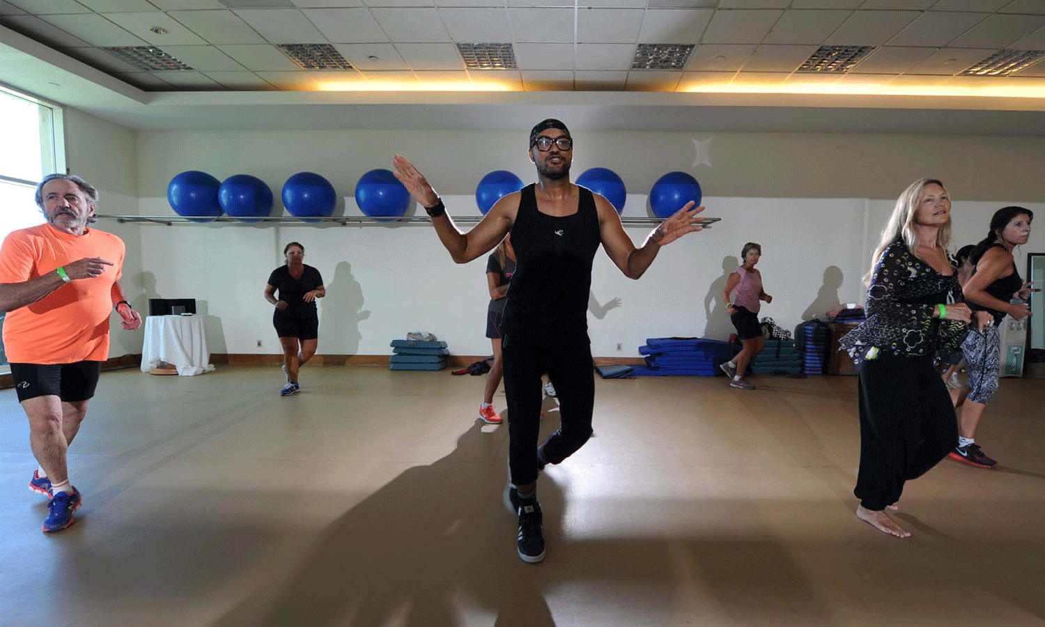 ¡Zumba para todos al ritmo de Jorge Rodríguez!