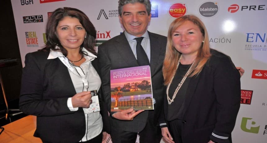 Marisol Nicoletti, Carlos Rosso y Marisa Koifman.