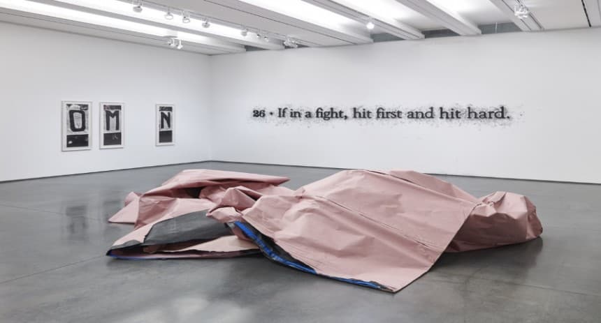 Otra de las muestras que pueden encontrarse en The Revolution Will Not Be Gray, 2016. Foto: Tony Prikryl