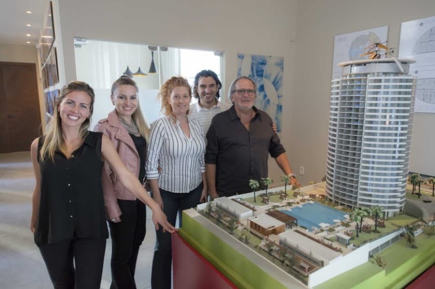 El equipo de Lijtmaer Propiedades, uno de los principales exponentes del negocio inmobiliario en Punta del Este...
