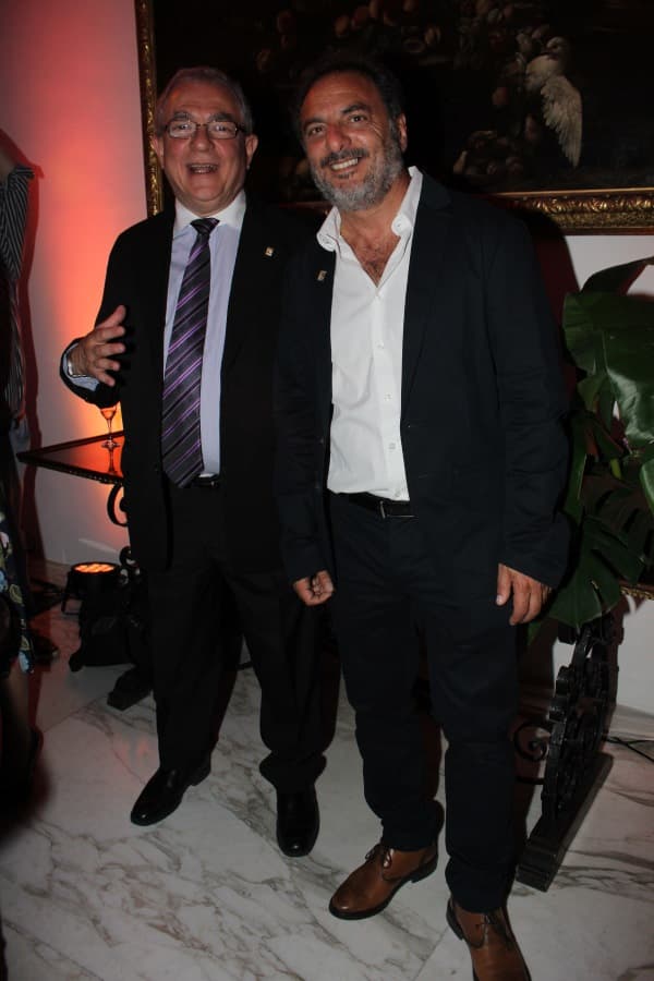 El director de Turismo de la Intendencia de Maldonado, Luis Borsari y el alcalde de Punta del Este, Andrés Jafif.