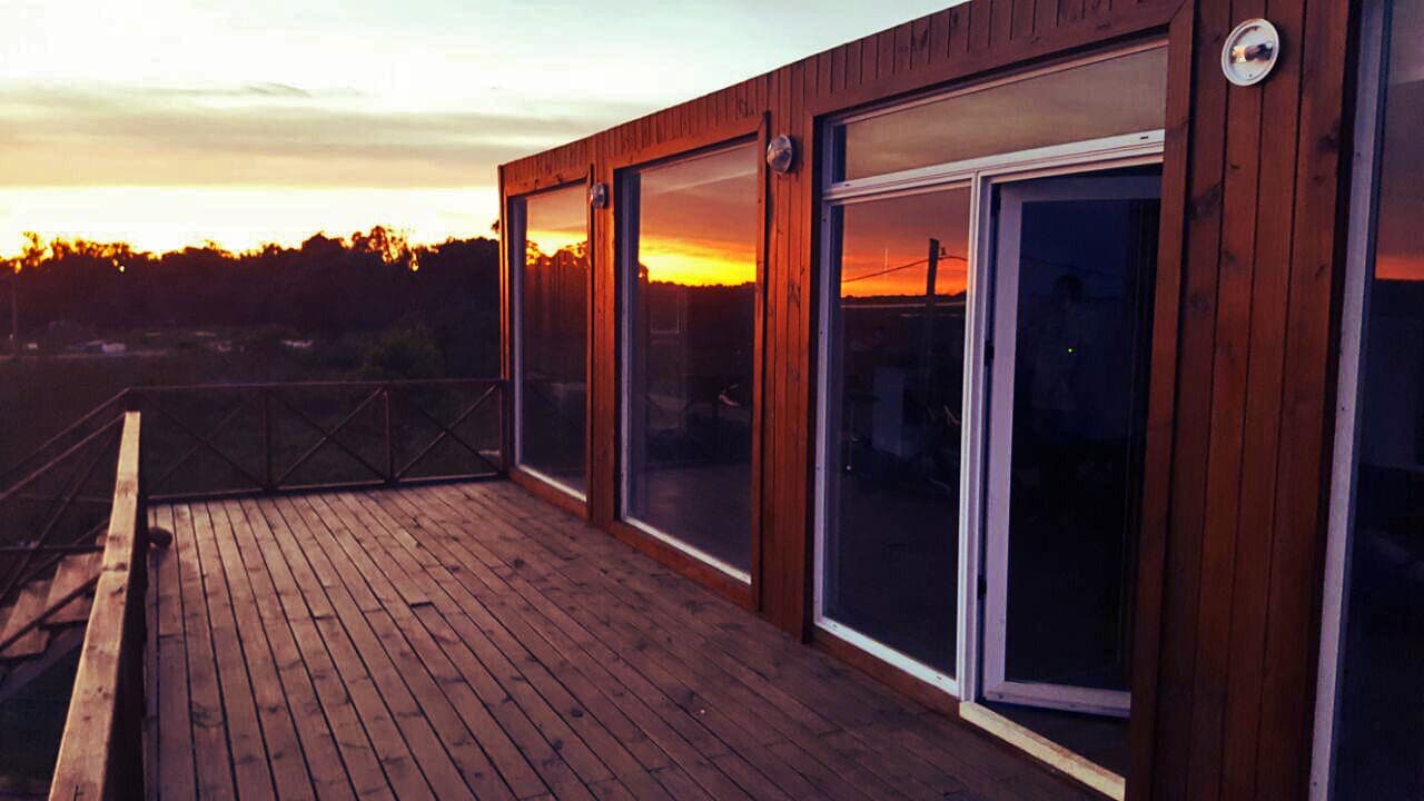 Contenedores marítimos reciclables