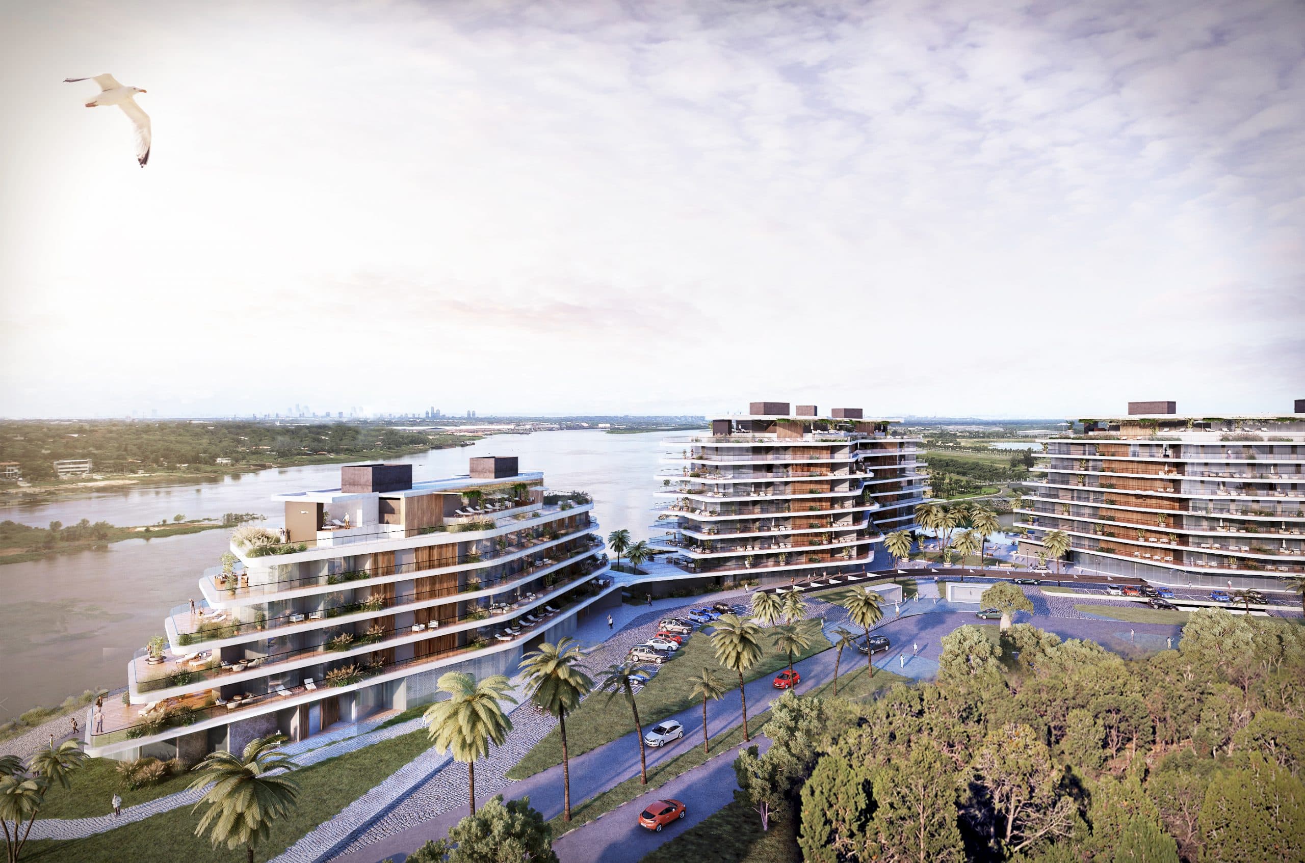 Riverside: Asunción convertida en paisaje