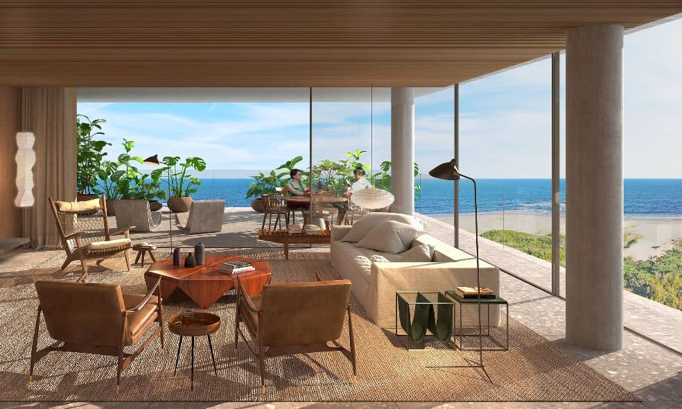 Signature at the sea