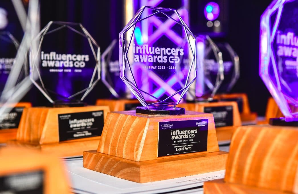 Juan Herrera Producciones: se realizó la 2° edición de “Influencers Awards” en el Radisson Victoria Plaza Hotel de Montevideo