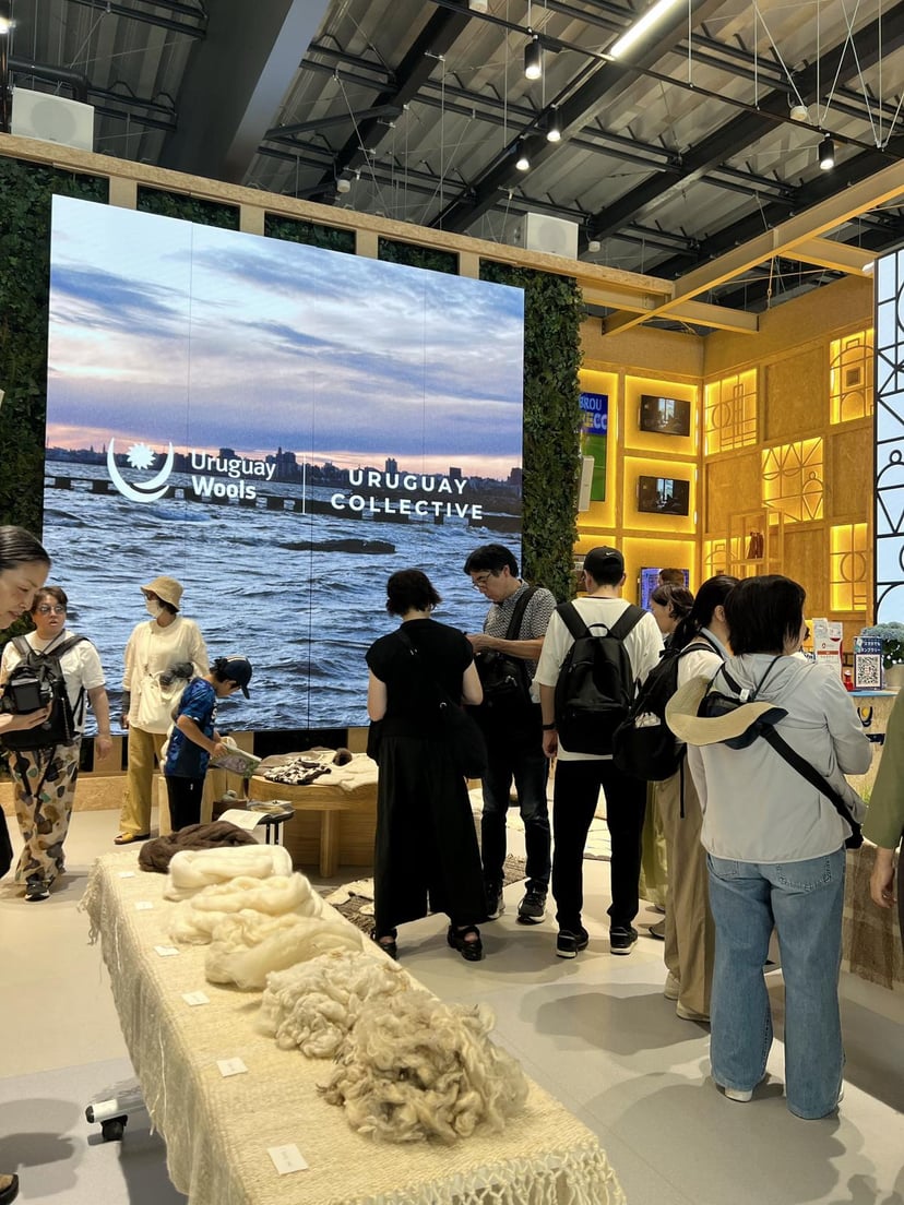 Uruguay conquistó Japón con un viaje sensorial a través de su lana5 lana