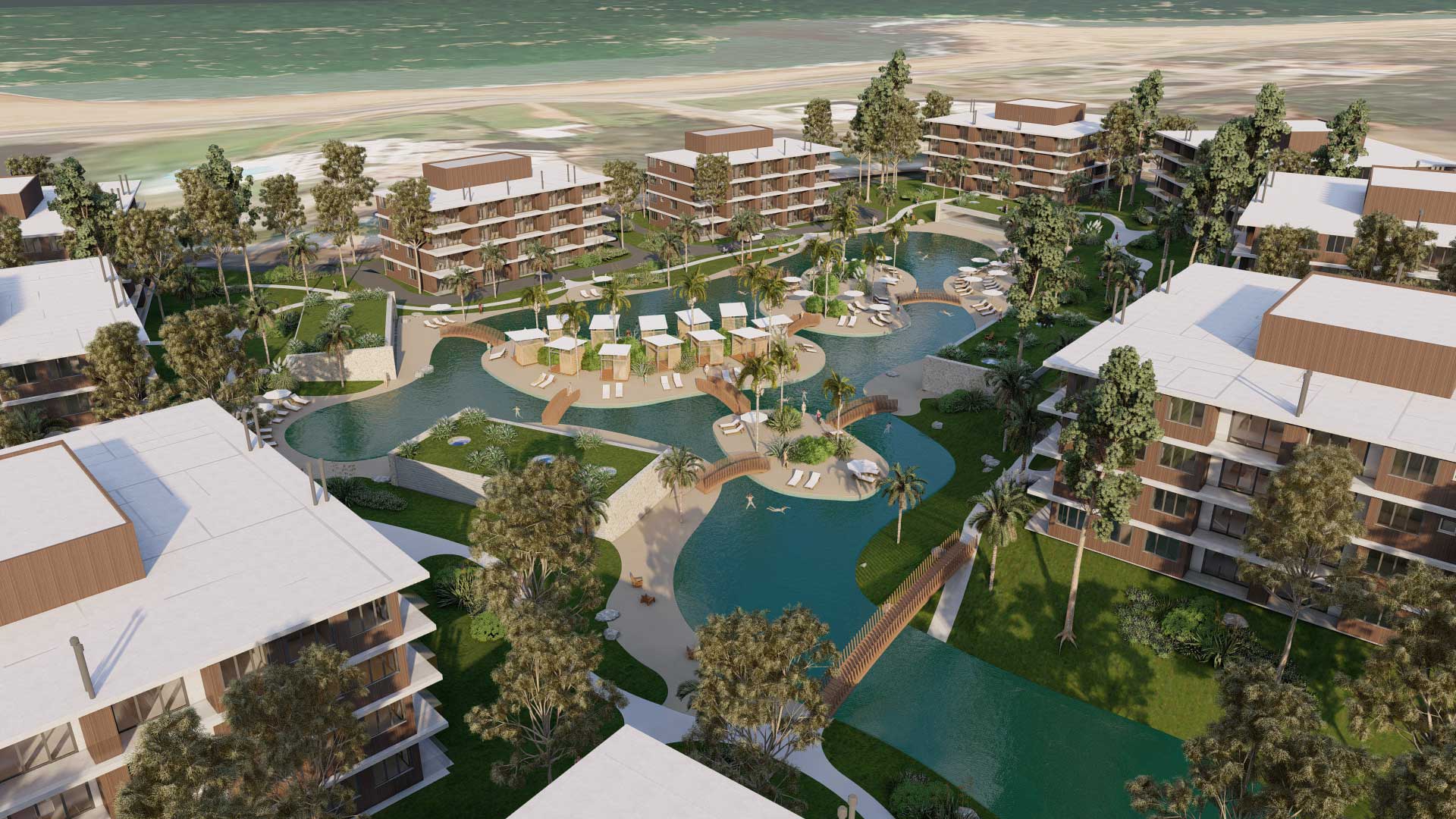 Lagoon Apart Resort: un nuevo concepto de vida junto al agua