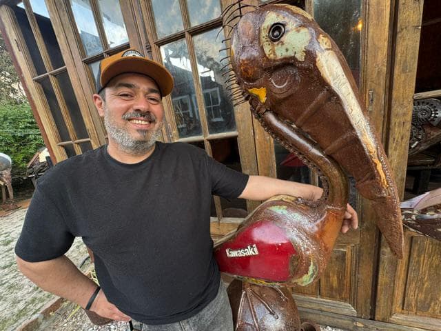 El chef que convirtió la chatarra en arte – Fabricio Berrondo