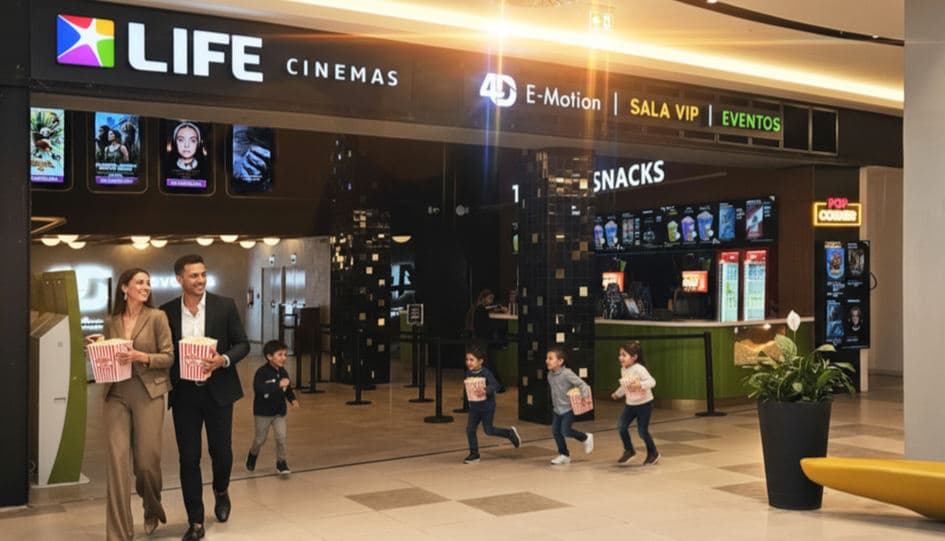 Cine: nuevo espacio de eventos privados – Life Cinemas